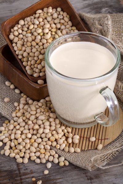 Cup of soy milk