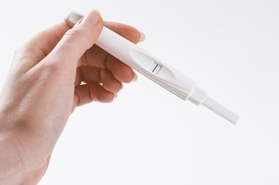 Negative pregnancy test.