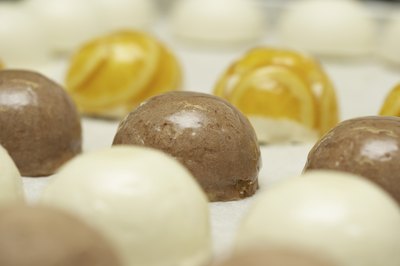 Chocolate covered candies can make a good "reindeer poop" gag gift.