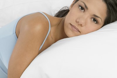 woman with pinched nerve in neck