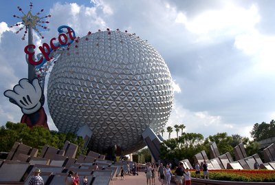 Epcot center at Walt Disney World