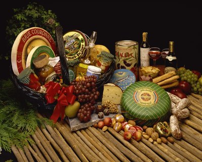 Gift basket.
