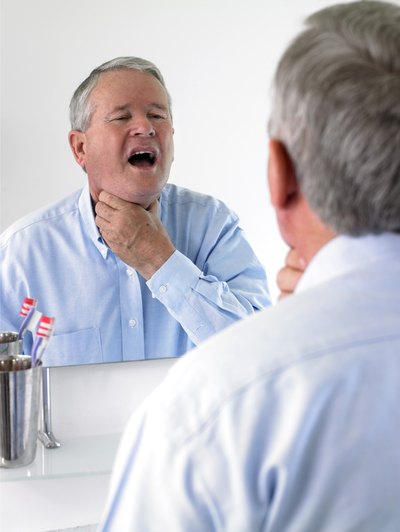 Difficulty swallowing may occur