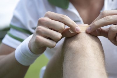 Cellulitis typically enters through a cut or scrape.