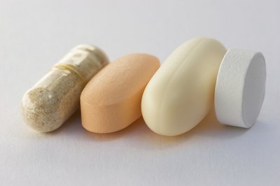 Assorted fiber pills.
