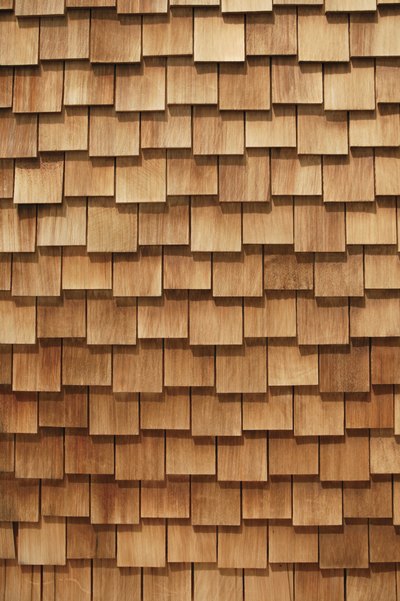 Shingles are usually neutral in color.