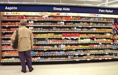 Shopper at Pharmacy