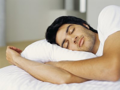 Laying on your side may cause a stuffy nose