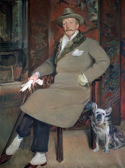 Painting detail of Paul Ernest Boniface de Castellane