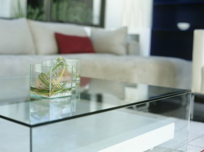 glass table