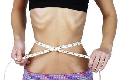 Being very underweight is not healthy.