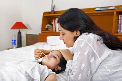 Vomiting and diarrhea are more common flu symptoms for children.