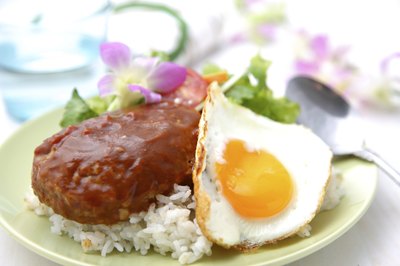 Loco Moco is a local plate lunch.