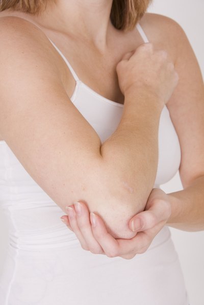 Elbows are examples of hinge joints.
