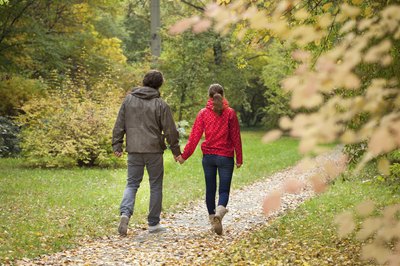 Consider leisurely activities like a stroll through the park.