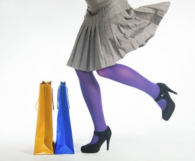 Nylon stockings.