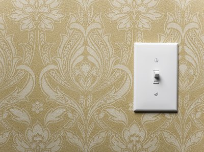 Wallpaper can be a lost cost option.