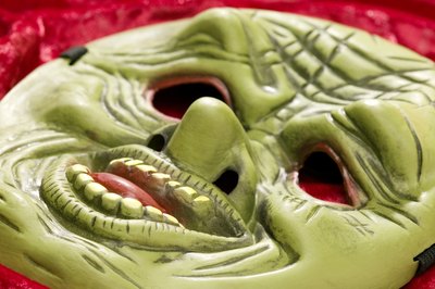 green monster mask