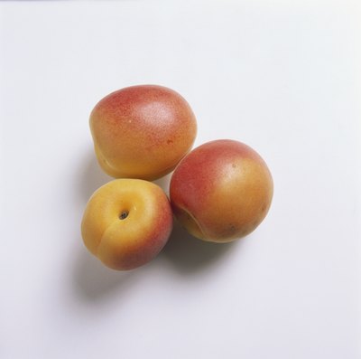 Apricots are high in potassium.