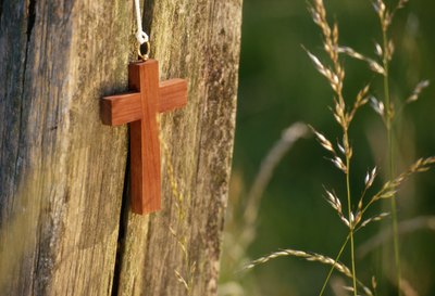 Crosses are an unmistakable Christian symbol.