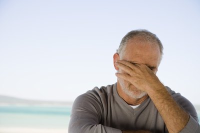 Eye mucus can be sticky and irritating.
