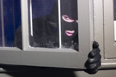 Burglars often go through windows if they see a double cylinder door lock.