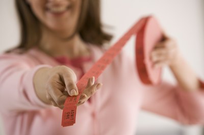 woman with raffle tickets