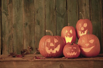 Halloween decorations.