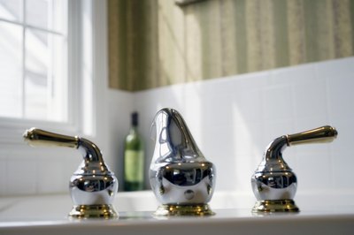 Bathroom faucet.