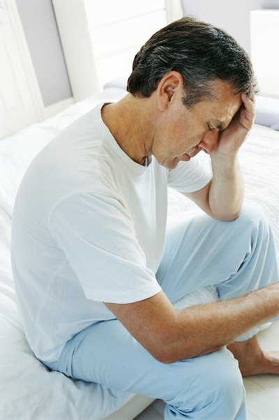 Tired man