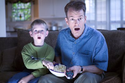 Studies show watching TV promotes overeating and other negative habits in youth.