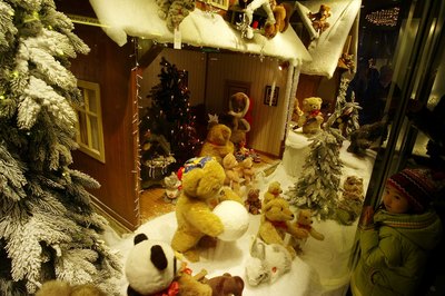 Christmas window display
