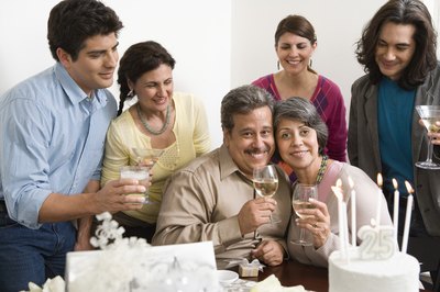 How to Plan a 25th Year Wedding Anniversary Party for Parents