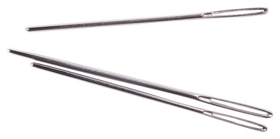 Needles for dressmaking were made in England.