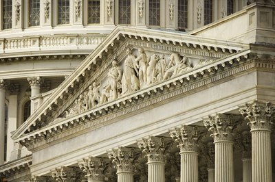 United States government buildings are inspired by Greek Temple architecture.