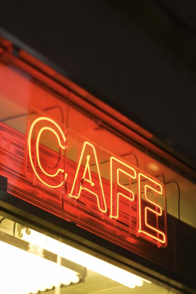 Cafe sign