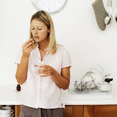 Take both medications with water and exactly as directed.