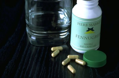 Fenugreek capsules.