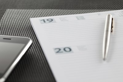 Determine which days you will be in each region.