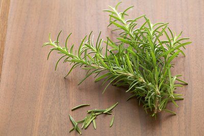 Small bunch of rosemary.