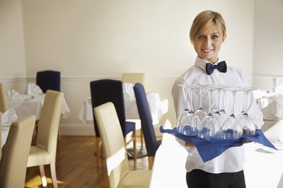 One member of your team has to be responsible for supervising the way food is prepared and serviced.