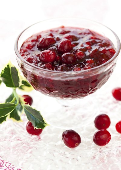 cranberry sauce makes a foolproof side dish