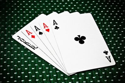 Make your own custom playing cards to enhance your Joker costume.