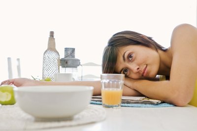Fruit juice can help combat the feeling of fatigue.