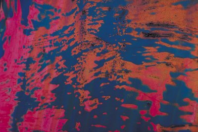 Red and blue paint make indigo when they are mixed together