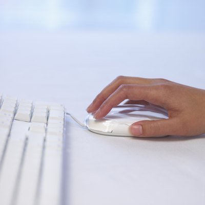 Computer keyboard and mouse