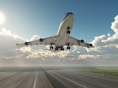 A large airport creates jobs and attracts visitors.