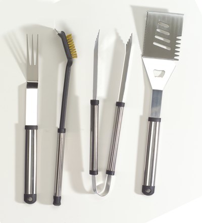 Grilling utensils.