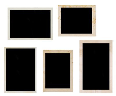 Picture frames.
