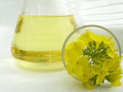 Canola oil and flowers.